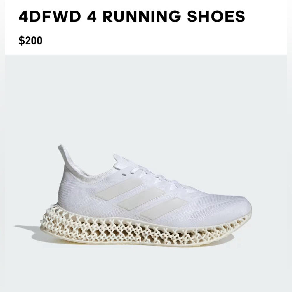 4DFWD 4 running shoes white size 10.5 NEW